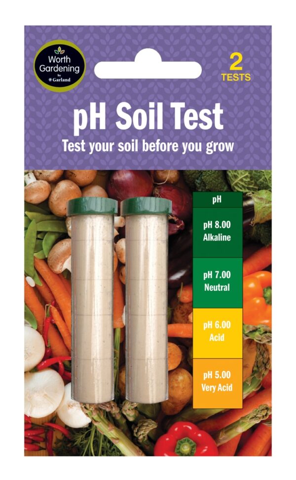 pH Soil Test (2 Tests) National Garden Supplies